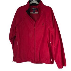 PGA Tour Windbreaker / Vest Zip Up Red Golfing Jacket Men's Size XL